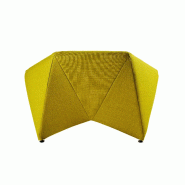 Fauteuil en tissu Fold- Softline - Feld Jaune_1