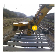 Echangeur de traverse pour ballast des voies de chemin de fer_1