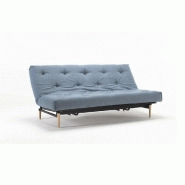 Canapé convertible design scandinave avec matelas en ressorts ensachés