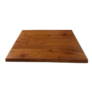 Plateau rectangle de table d'extérieur Werzalit  60x70cm décor Pin_1