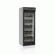 Réfrigérateur à boissons - gamme SCU - armoire blanche vitrée avec éclairage LED et froid ventilé - Réf : SCU1280CP_1