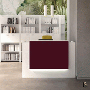 Bureau réception Z2 - Officity - 166, Blanc, Pourpre R3004_0