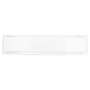 Couvercle transparent PET hauteur 3,7cm pour barquette 59145 - par 1000_1
