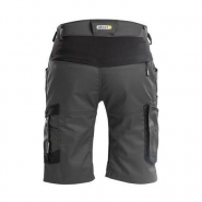 Bermuda de travail Axis Dassy - Stretch Cordura - Gris/Noir - Taille 40_1