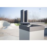 Lame - poubelle publique - bottega7 - 60 litres_1