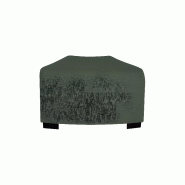 Pouf angulaire 1 place vert forêt_1