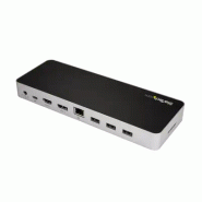 Station d'Accueil USB C - Double àÉcran HDMI & DisplayPort 4K 30Hz - Dock USB Type-C pour PC Portable_1
