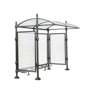 Abri Province - Structure en aluminium avec voûte en polycarbonate anti-UV - Fabrication Française_1