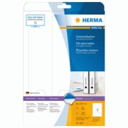 Étiquettes classeur A4 - 61 x 297 mm - Référence 5135 - Adhésives, opaques et écologiques_1
