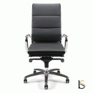 Fauteuil de Direction ETAN H - ACT' - cuir noir_1