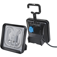 Projecteur ECO Énergie - 38W ou 55W - Ampoule économique avec prises intégrées_1