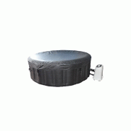 Spa gonflable rond HORA - 6 places - Ø 208 x H. 65 cm - 120 jets - Chauffage jusqu'à 41°C_1
