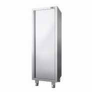 Armoire haute inox P 700 x H 1800 - 1 porte battante_1