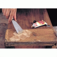 Pâte à bois SYNTILOR - Chêne clair - 50 g - pour reboucher trous, fissures et fentes - Séchage rapide_1