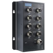 Switch ethernet industriel 8 ports PoE+ 10/100Mbps M12 EN50155 72-110 V - Advantech - Référence: EKI-9508E-PH-AE_1