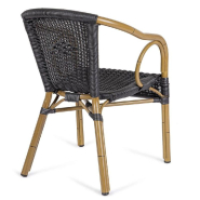 Chaise avec accoudoir Cala Dark 55 x 62 x 80 cm - par 10_1