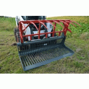 Godet de décombre avec grappin - 1 grappin / 2 vérins - attec_1