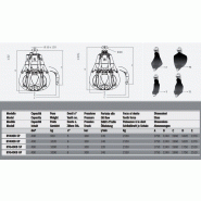 Grappins pour pelles et chargeurs RV400B 6P Rozzi - hydrauliques avec vérins verticaux externes_1