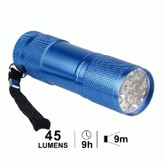 Lampe torche LED - 45 lm - compacte et légère - IP20 - fonctionne avec 3 piles LR03 AAA_1