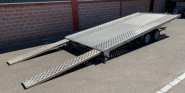 Remorque porte voiture-plateau - 4,00 x 2,00 m - 2700 kg - GALA RIGEL 40 27_1