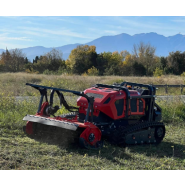 Robot debroussailleur à chenilles - RS50C+ et RS50VV - ROBOSLOPE - Moteur thermique Perkins - Pente 55°_1