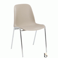 Chaise monocoque CAP - Taupe_0