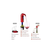 Distributeur Automatique de Vin Multi-Smart Verseur Rechargeable - Aération électrique, batterie 1500mAh, design compact_1