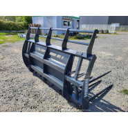 Fourche d'ensilage Sonarol - largeur 2,4 m - attelage boulonné - 9 dents_1
