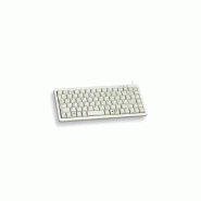 G84-4100 compact keyboard clavier filaire miniature, usb/ps2, gris clair, azerty - fr_1