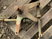 Pièce support de direction pour tracteur John Deere - Référence E004583 - Occasion_1
