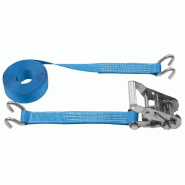 Sangle d'arrimage - 2 crochets - Orange - 9m - 7,5T - 5cm - 2710g - Norme EN 12195-2_1