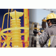 Caméra thermique SP60 HIKMICRO - 640x480 px, -20°C à +650°C, écran 5'' inclinable, 25 Hz, lentille interchangeable_1