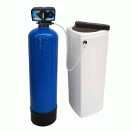 Adoucisseur d'eau bi bloc 20l fleck 5600 chronométrique mécanique complet avec accessoires_1