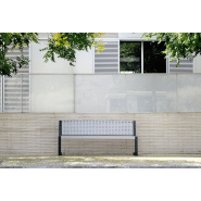 Banc public City UM392 - acier galvanisé avec traitement Ferrus - résistant à la corrosion_1