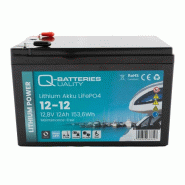 Batterie Lithium Q-Batteries Akku LifePO4 12-12 12,8V 12Ah_1