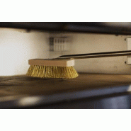 Brosse Four à pizza soies en laiton 150cm manche inox GI-METAL_1
