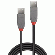 LINDY 0.5m usb 2.0 type a cable anthra line usb type a_1