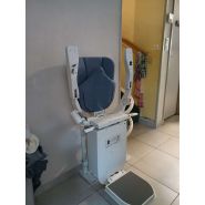 Monte-escalier double-rail fluide et confortable, idéal pour les escaliers incurvés avec un siège ergonomique entièrement réglable - CONTOUR (CURVE)_1