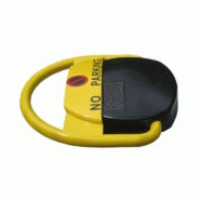 Stop parking solaire - Barrière de parking motorisée et rabattable avec batterie solaire et alarme sonore_1