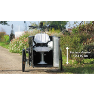 Triporteur électrique Nihola Cargo XL Pro avec moteur pédalier Shimano E6100 et boîte automatique Nexus 5 Di2_1