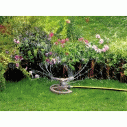 Arroseur circulaire JARDIBRIC - 3 bras orientables et réglables sur embase DG 8104_1