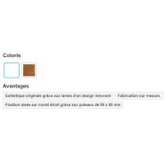 Clôture PVC CL 13 C / TYPE 03 C - CG PRO - Barreaudage horizontal par lames PVC avec renfort métallique et plusieurs dimensions_1