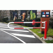 Barrière pivotante WES 115 : barrière robuste pour l'accès parking 1 à 3 m_1