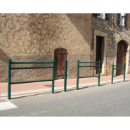 Barrière Trio Agora - Réf : 206183.Gpro - Design épuré et contemporain - Longueur 1572 mm_1