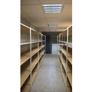 Rayonnage fixe ProfilTUB - Charge jusqu'à 250 kg par niveau - Hauteur jusqu'à 6000 mm - Fabriqué en France_1