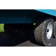 Remorque plateau agricole SP 9004 - Golpais - longueur de caisse 9000 mm - PTAC 17000 kg - plateau semi-porté avec flèche réglable_1