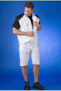Bermuda new generation peintre - réf. 407*cp5 - multipoches x6, biais Cordura®, ceinture élastiquée, type jean's_1