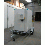 Chambre froide 2.5 m3 sur remorque température négative_1