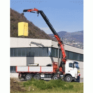 Grue auxiliaire Fassi F385A E-dynamic - 37,55t - Jusqu'à 28,65m avec jib - Rotation 430° ou continue_1