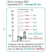 Poste de relevage calipro1575 2drg 65-300 - 304351_1
